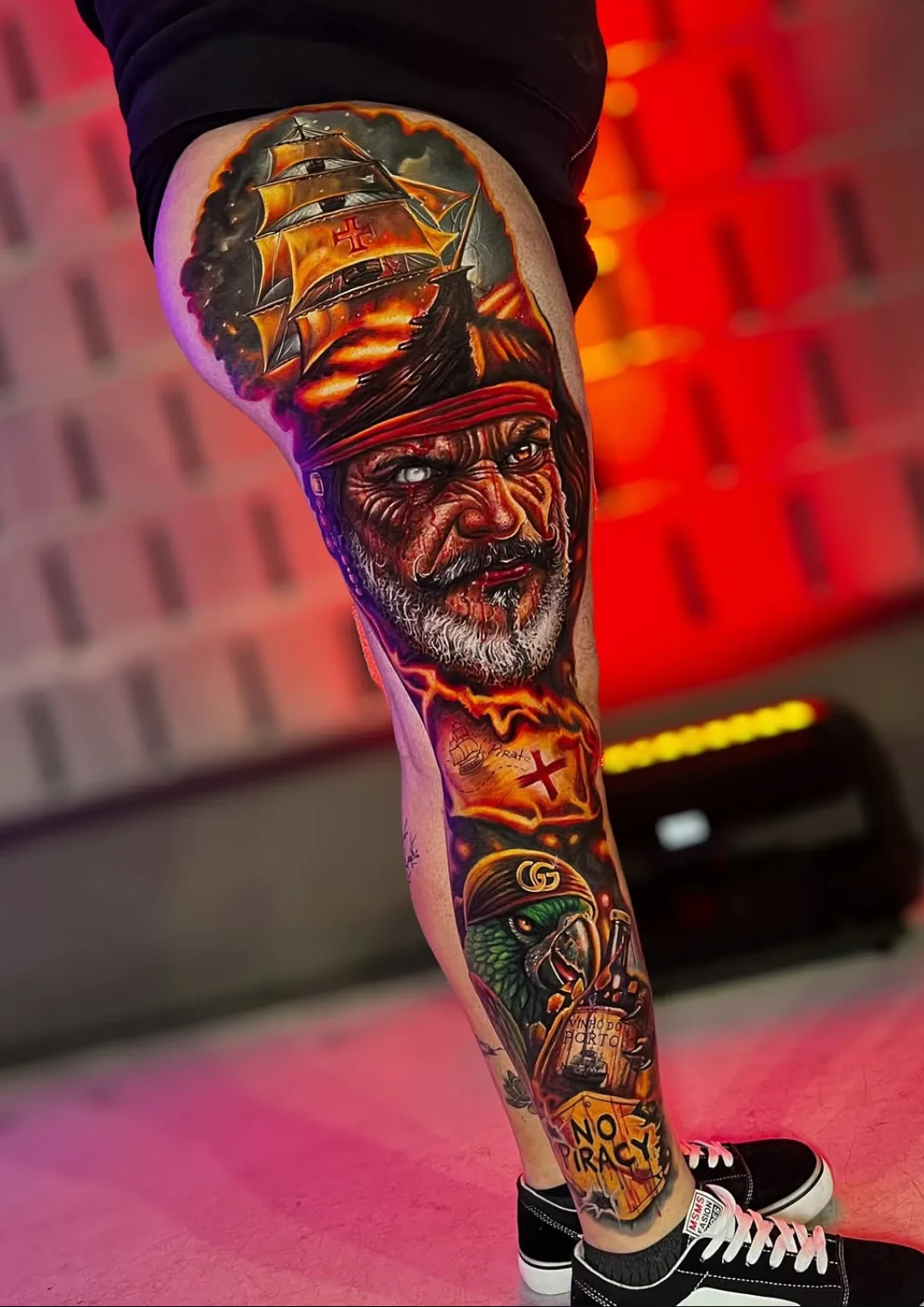 Tattoo artwork from Eduardo Machado portfolio