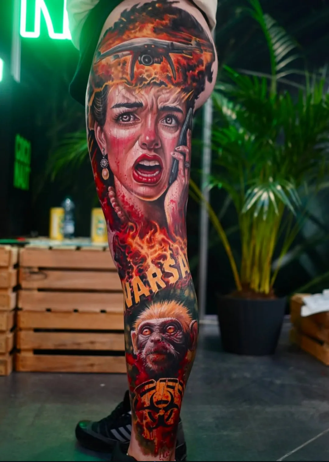 Tattoo artwork from Eduardo Machado portfolio