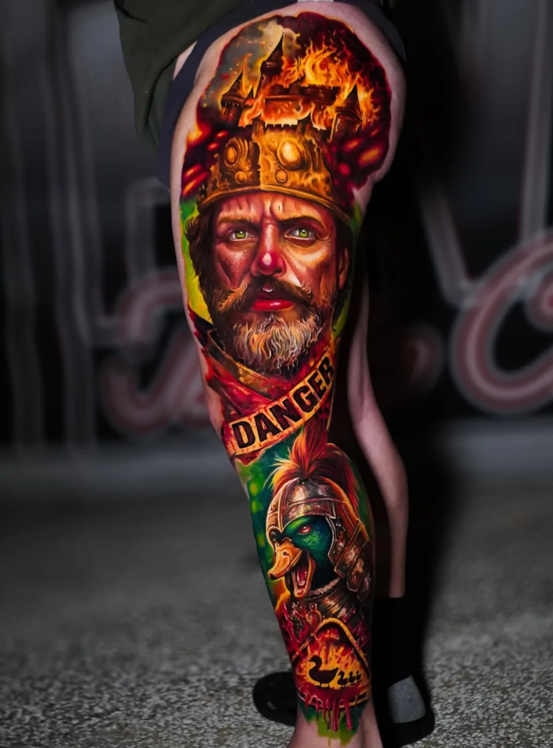 Tattoo artwork from Eduardo Machado portfolio