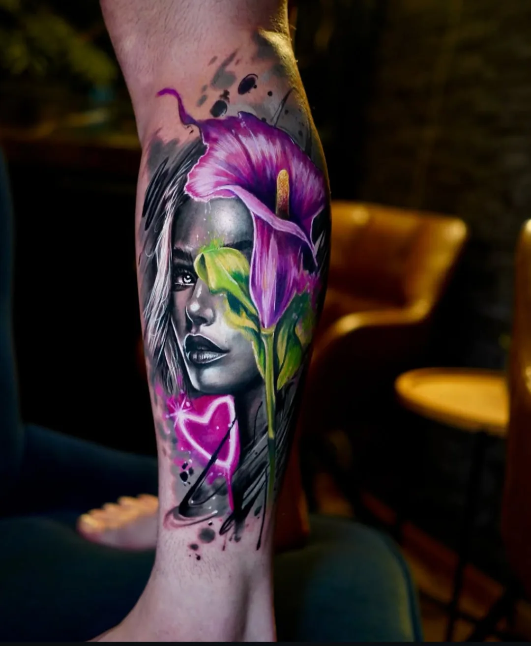 Tattoo artwork from Eduardo Machado portfolio